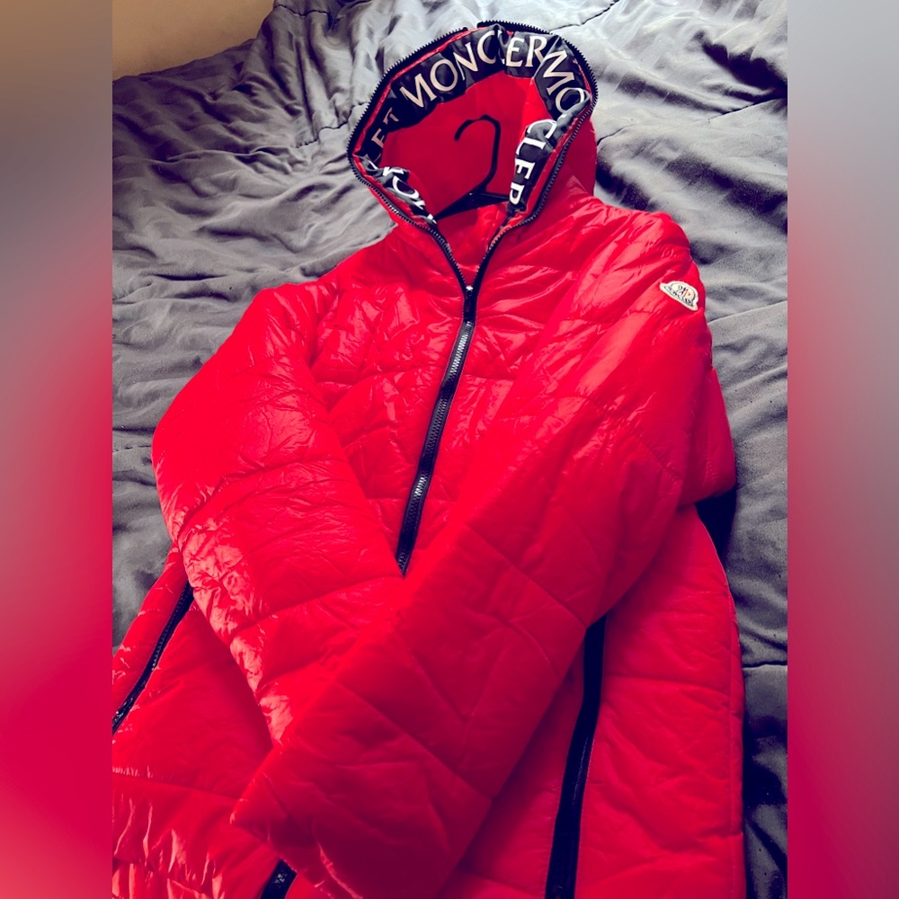 MONCLER RED JACKET - COPY -